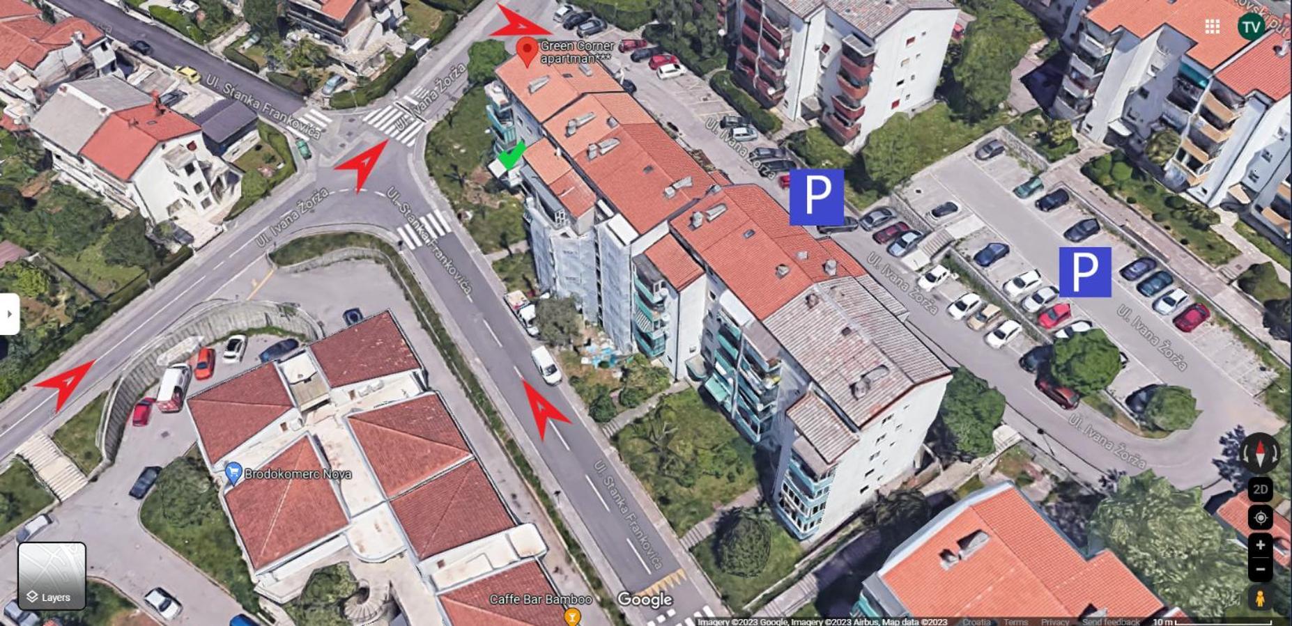 Apartmán Green Corner *** Rijeka Exteriér fotografie